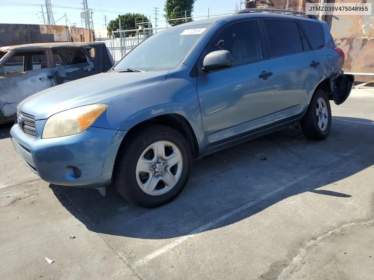 2007 Toyota Rav4 VIN: JTMZD35V475048955 Lot: 71105694