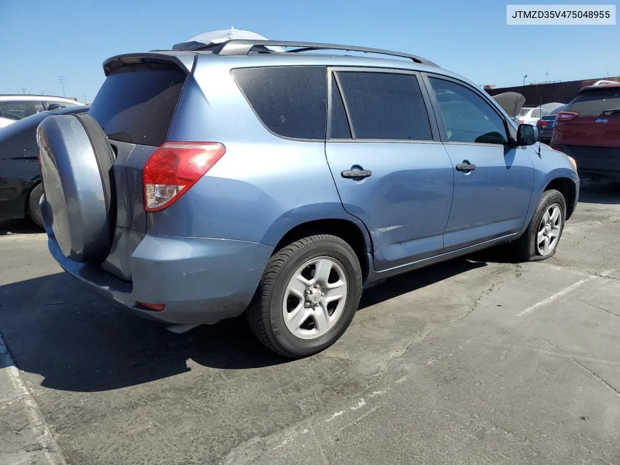 2007 Toyota Rav4 VIN: JTMZD35V475048955 Lot: 71105694