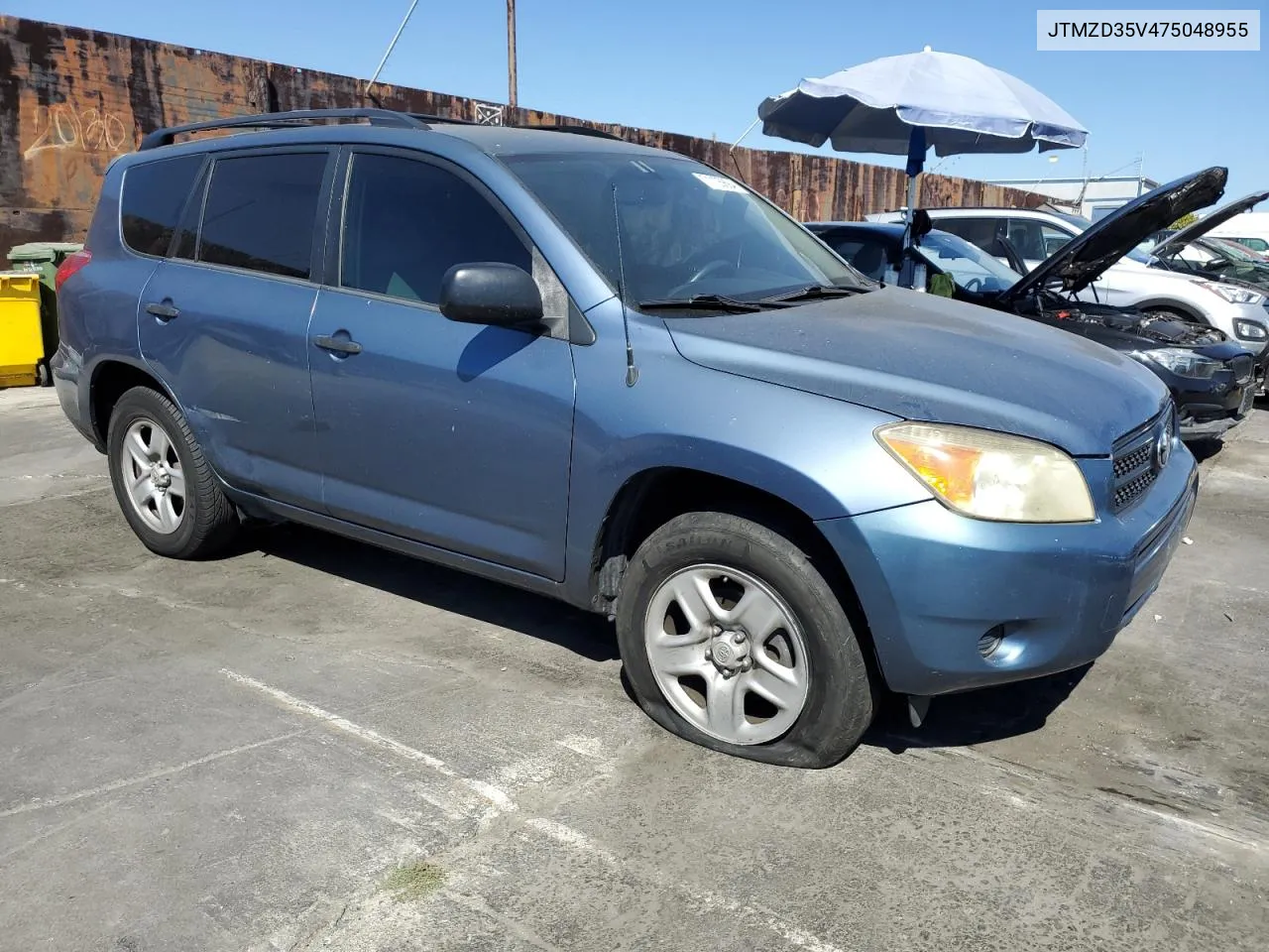 2007 Toyota Rav4 VIN: JTMZD35V475048955 Lot: 71105694