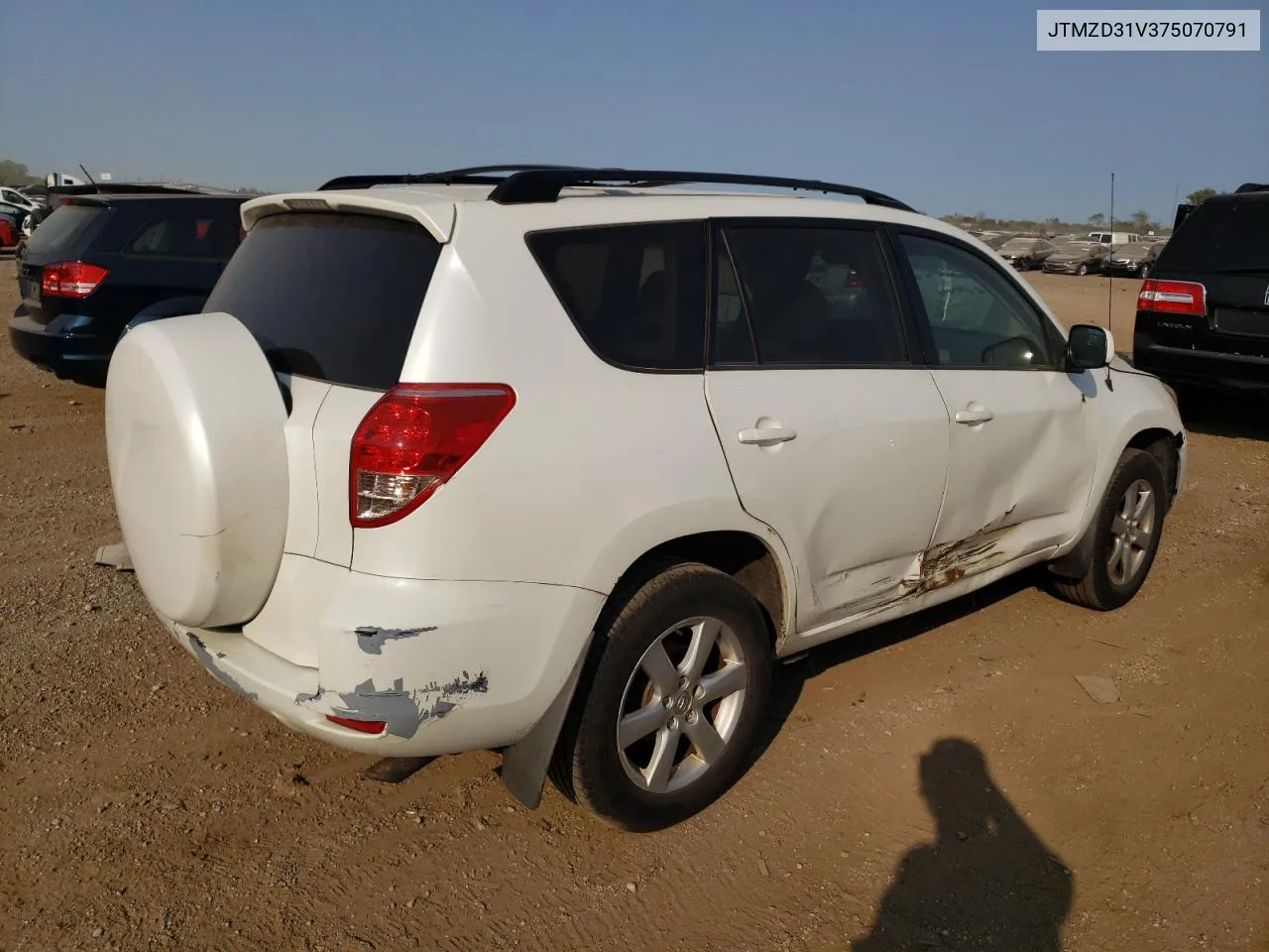 JTMZD31V375070791 2007 Toyota Rav4 Limited