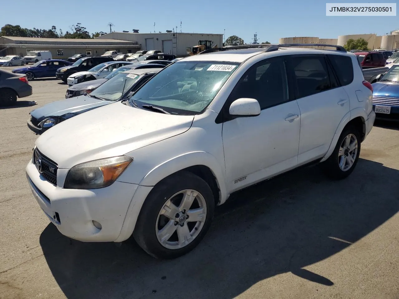 2007 Toyota Rav4 Sport VIN: JTMBK32V275030501 Lot: 71121034