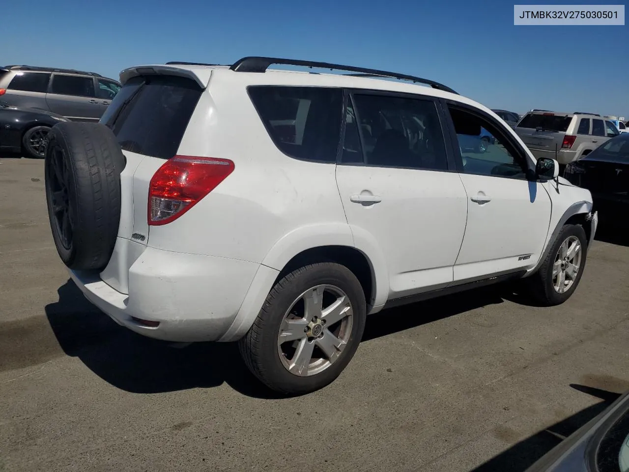 2007 Toyota Rav4 Sport VIN: JTMBK32V275030501 Lot: 71121034