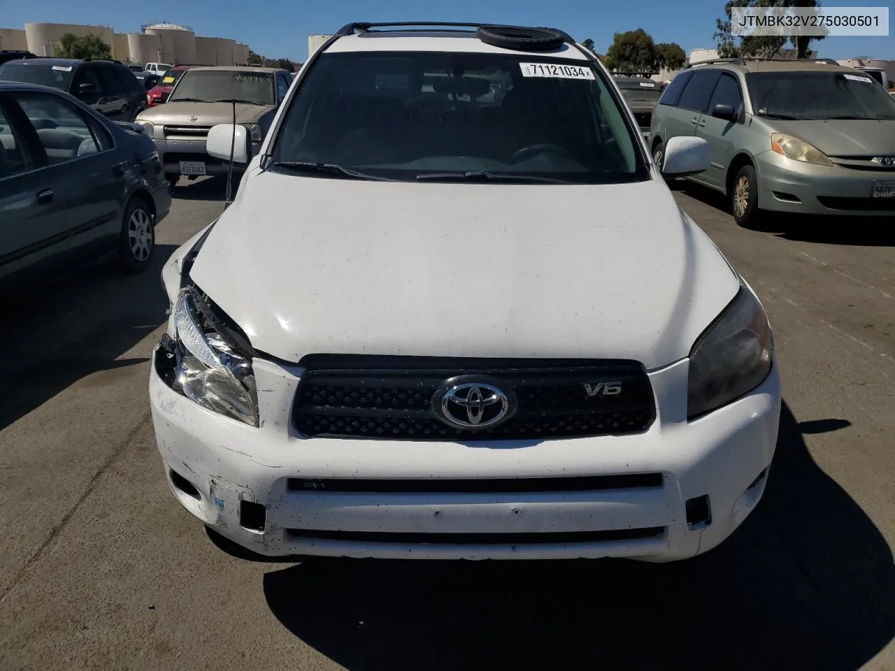 2007 Toyota Rav4 Sport VIN: JTMBK32V275030501 Lot: 71121034