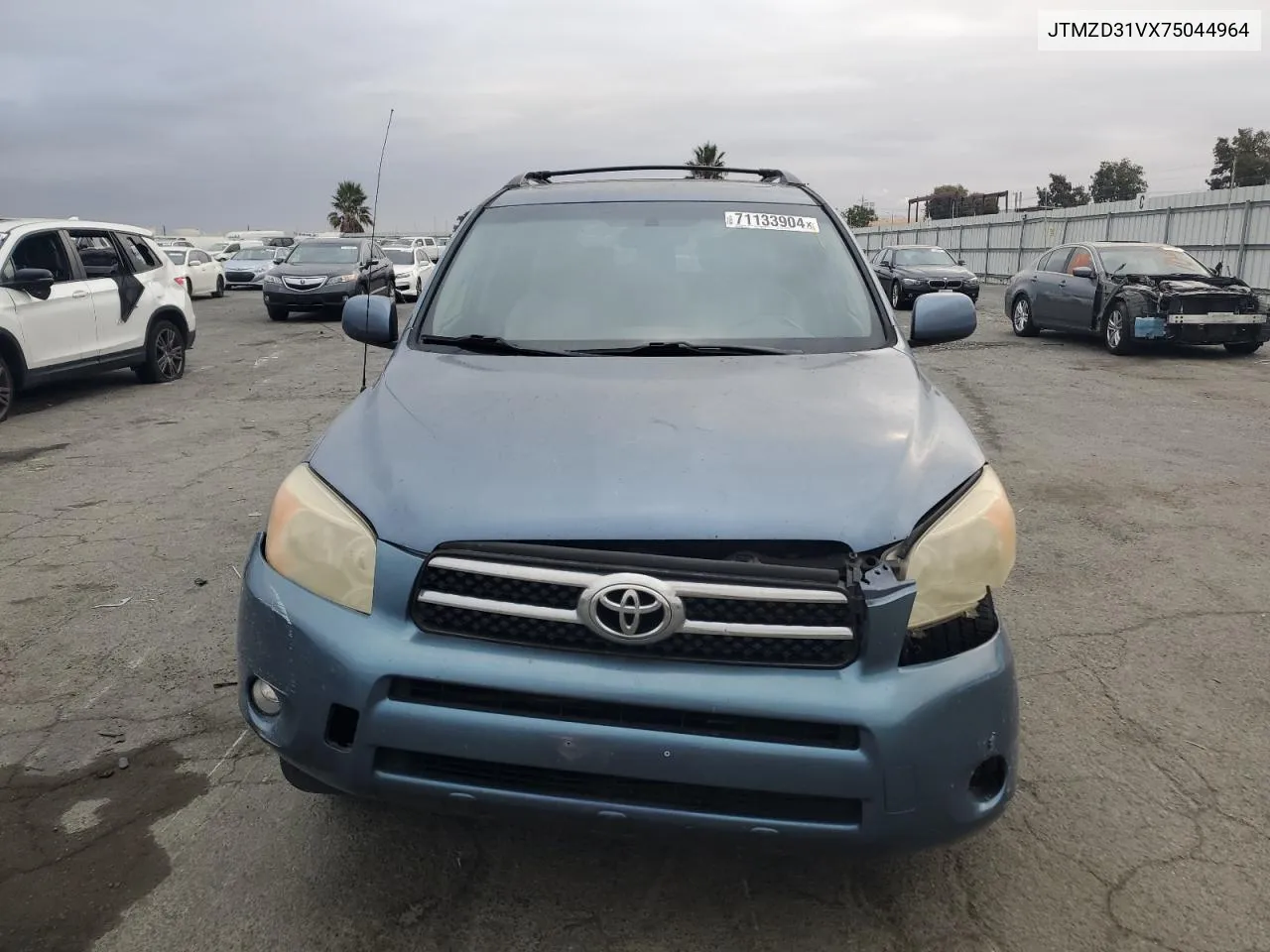 2007 Toyota Rav4 Limited VIN: JTMZD31VX75044964 Lot: 71133904