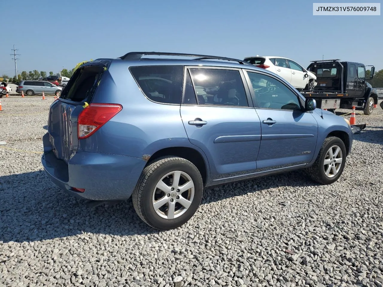 2007 Toyota Rav4 Limited VIN: JTMZK31V576009748 Lot: 71370494