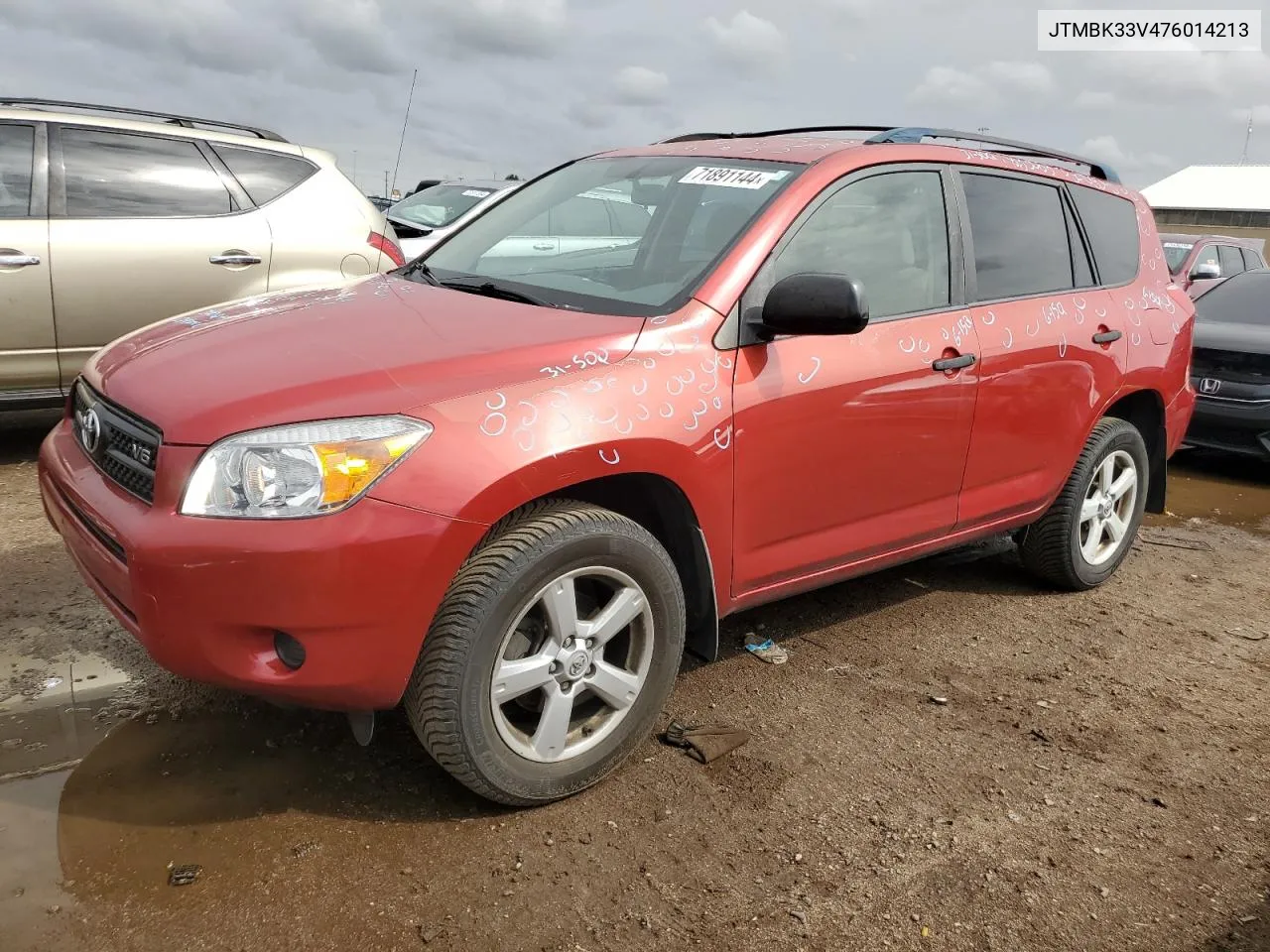 2007 Toyota Rav4 VIN: JTMBK33V476014213 Lot: 71891144