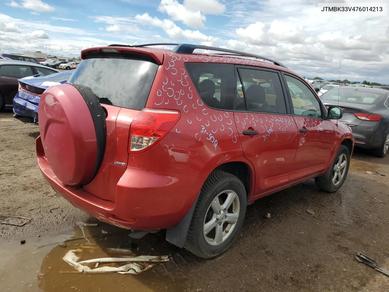 2007 Toyota Rav4 VIN: JTMBK33V476014213 Lot: 71891144