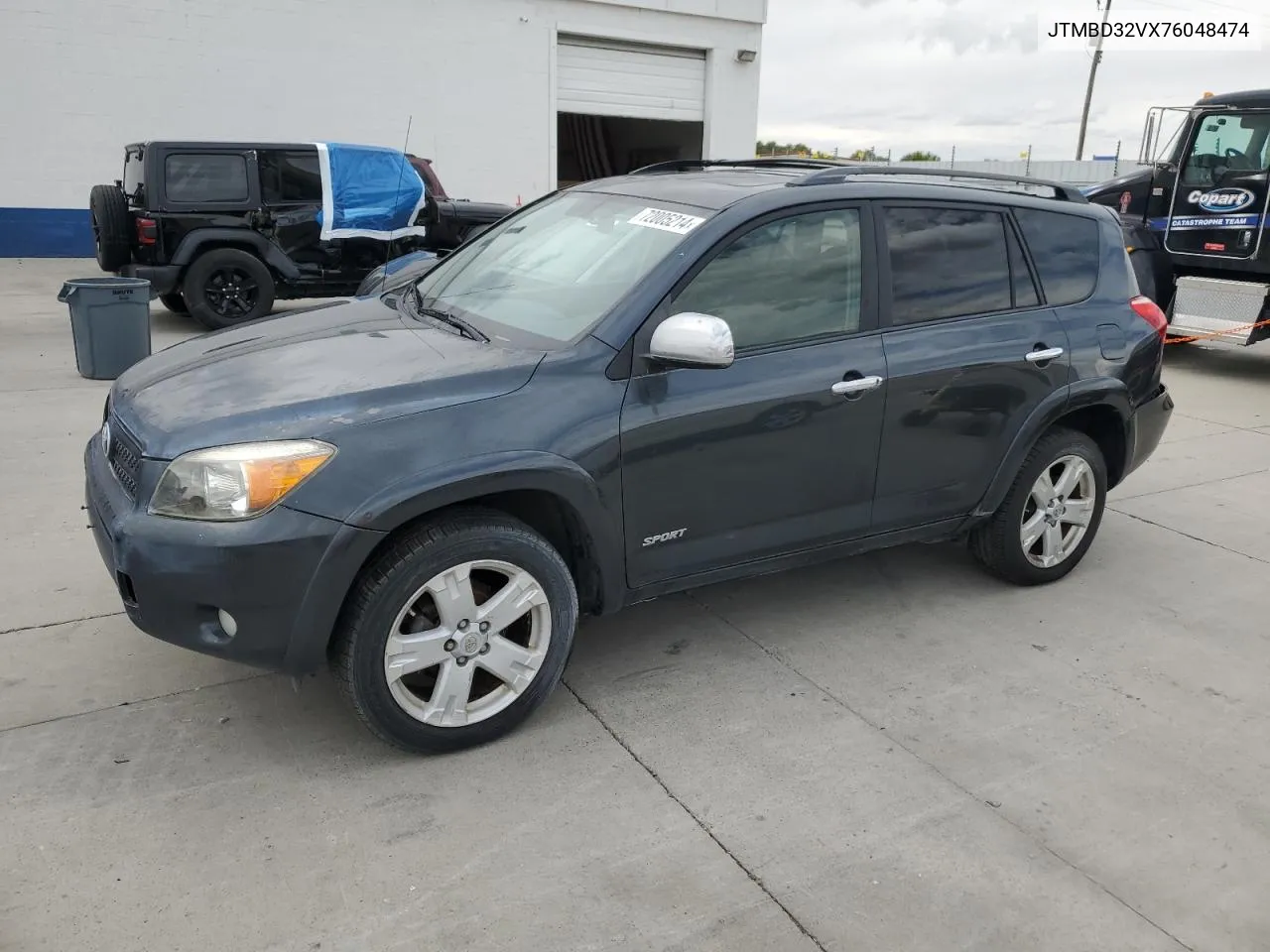 2007 Toyota Rav4 Sport VIN: JTMBD32VX76048474 Lot: 72005214