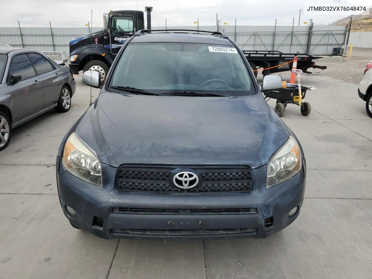 2007 Toyota Rav4 Sport VIN: JTMBD32VX76048474 Lot: 72005214