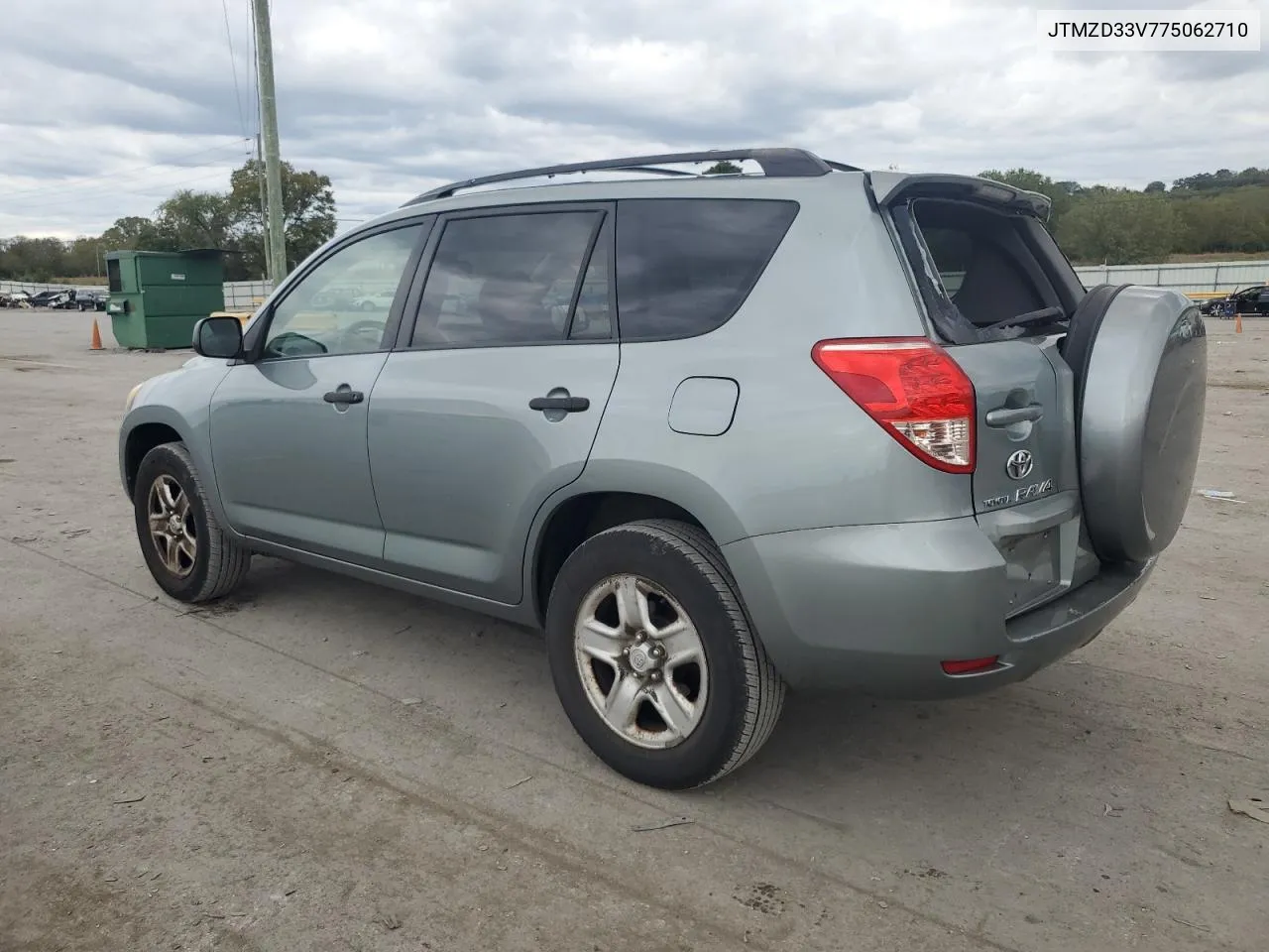 2007 Toyota Rav4 VIN: JTMZD33V775062710 Lot: 72207894