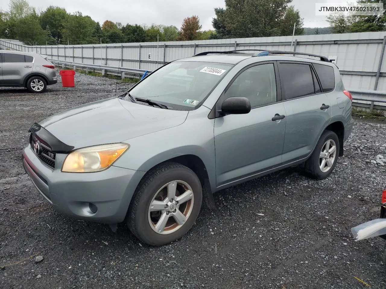 2007 Toyota Rav4 VIN: JTMBK33V475021393 Lot: 72705044