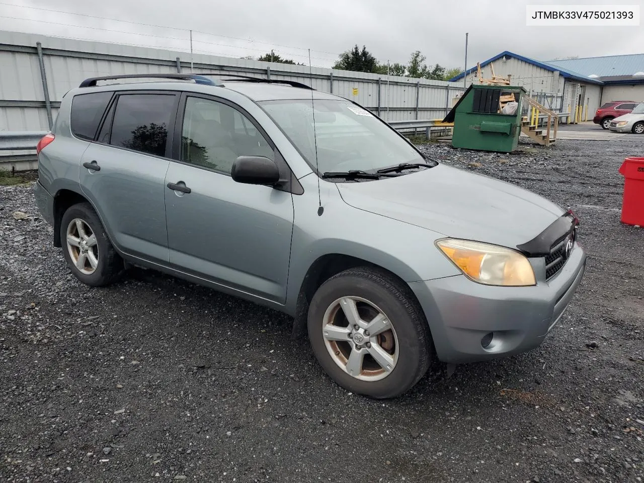 2007 Toyota Rav4 VIN: JTMBK33V475021393 Lot: 72705044