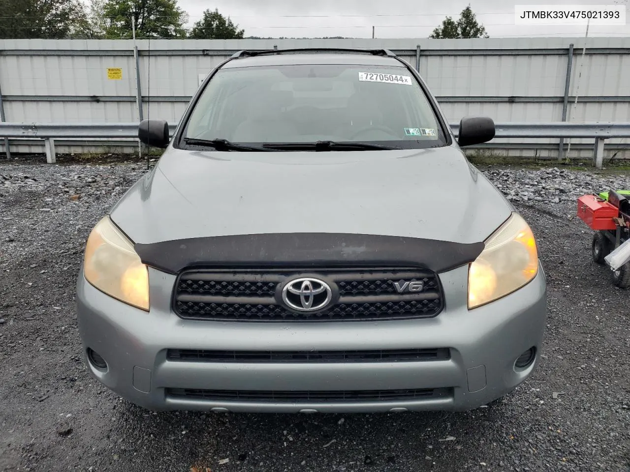 2007 Toyota Rav4 VIN: JTMBK33V475021393 Lot: 72705044