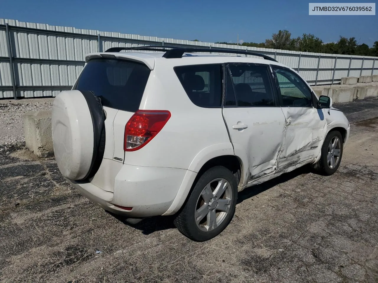 JTMBD32V676039562 2007 Toyota Rav4 Sport