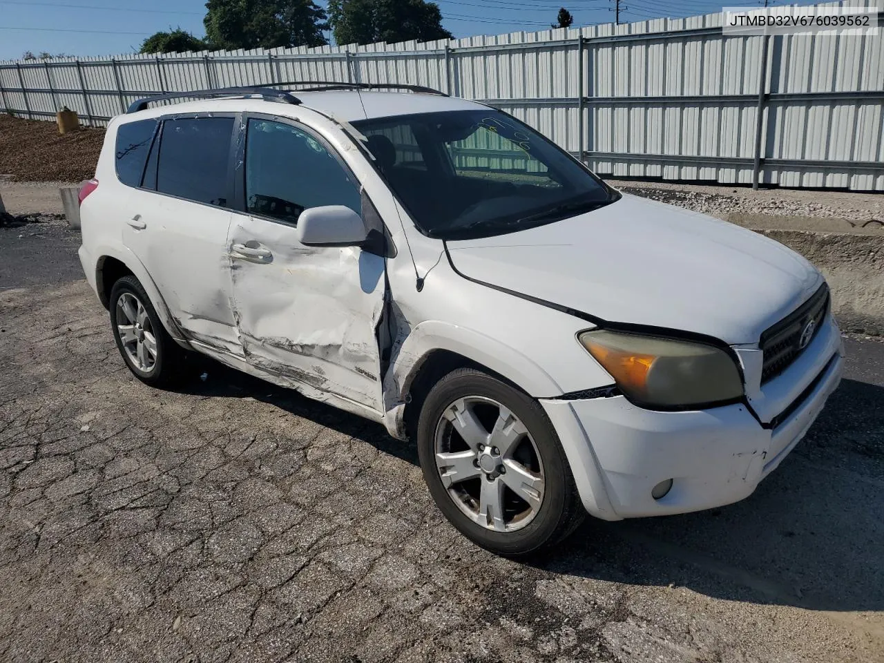 2007 Toyota Rav4 Sport VIN: JTMBD32V676039562 Lot: 72713204