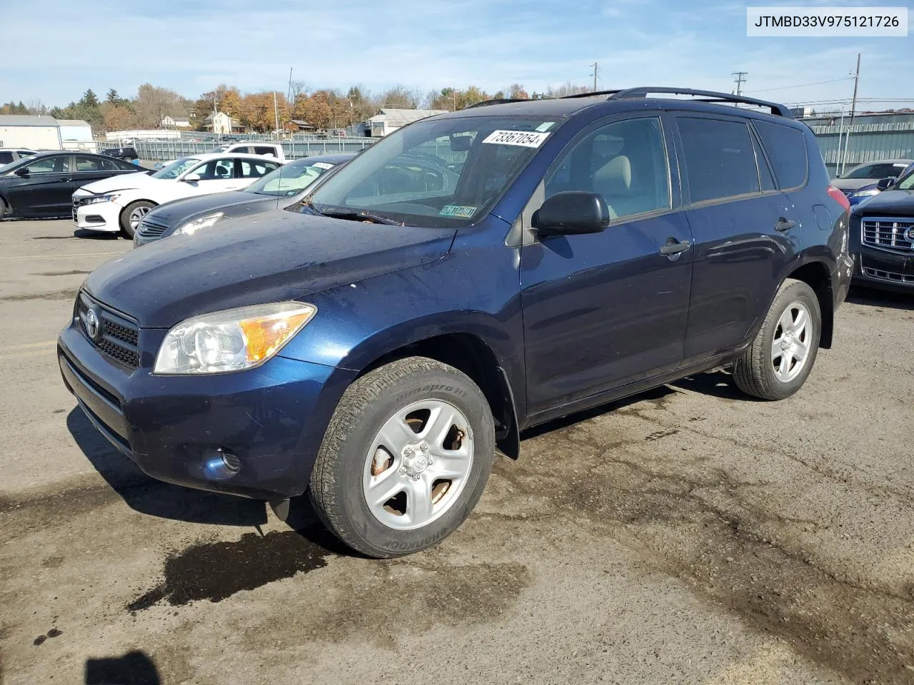 2007 Toyota Rav4 VIN: JTMBD33V975121726 Lot: 73367054