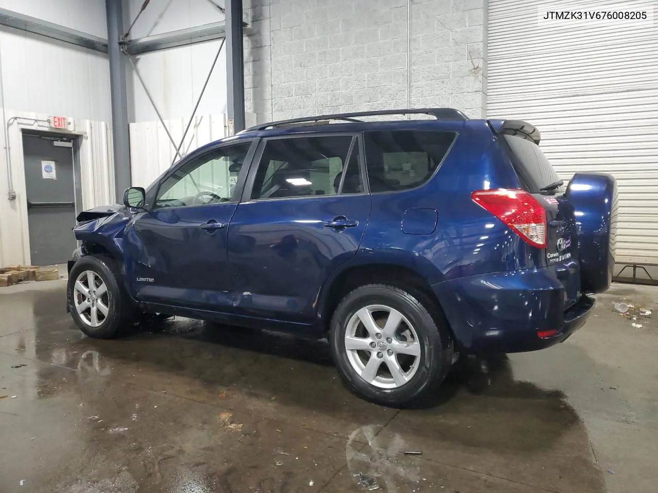 JTMZK31V676008205 2007 Toyota Rav4 Limited