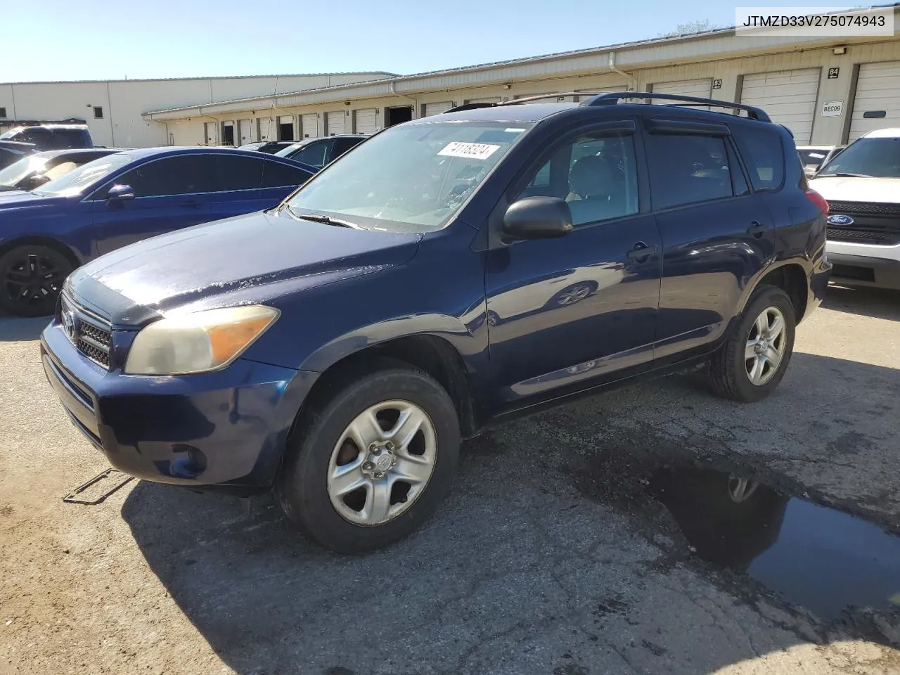 JTMZD33V275074943 2007 Toyota Rav4