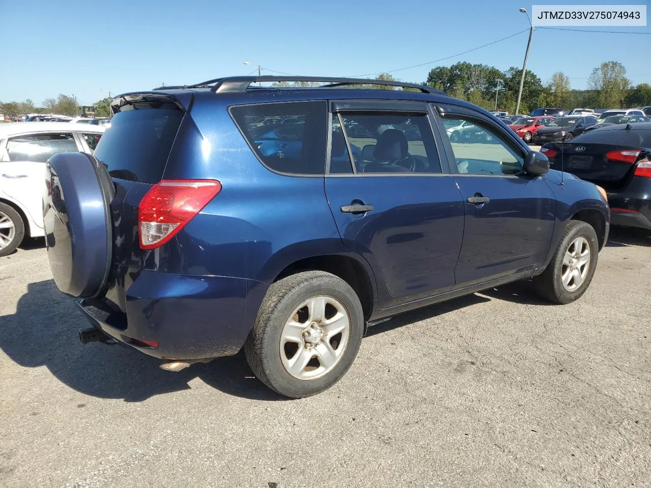 JTMZD33V275074943 2007 Toyota Rav4