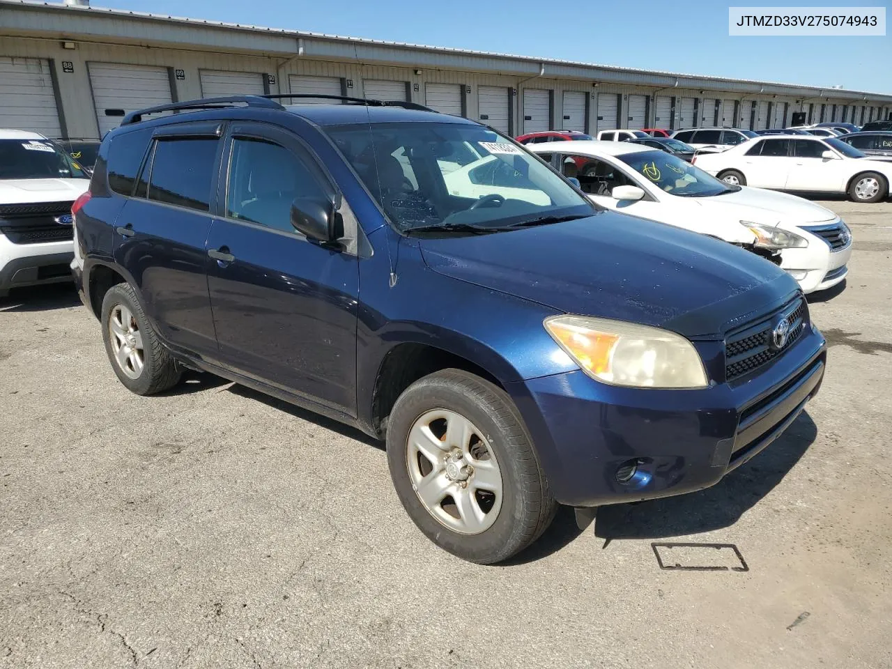 2007 Toyota Rav4 VIN: JTMZD33V275074943 Lot: 74118324