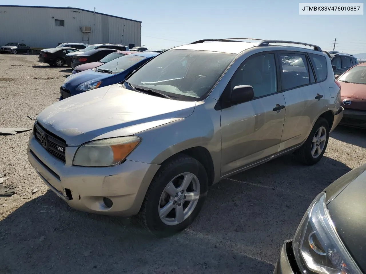 2007 Toyota Rav4 VIN: JTMBK33V476010887 Lot: 74585664