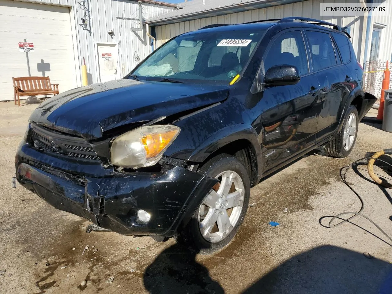 2007 Toyota Rav4 Sport VIN: JTMBD32V376027109 Lot: 74895334