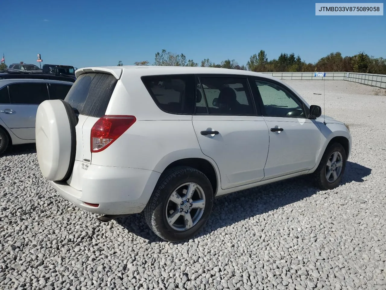 2007 Toyota Rav4 VIN: JTMBD33V875089058 Lot: 75162884