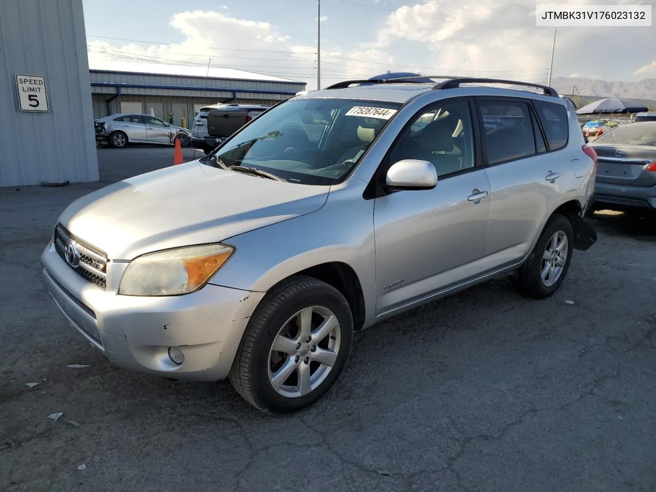 2007 Toyota Rav4 Limited VIN: JTMBK31V176023132 Lot: 75287644