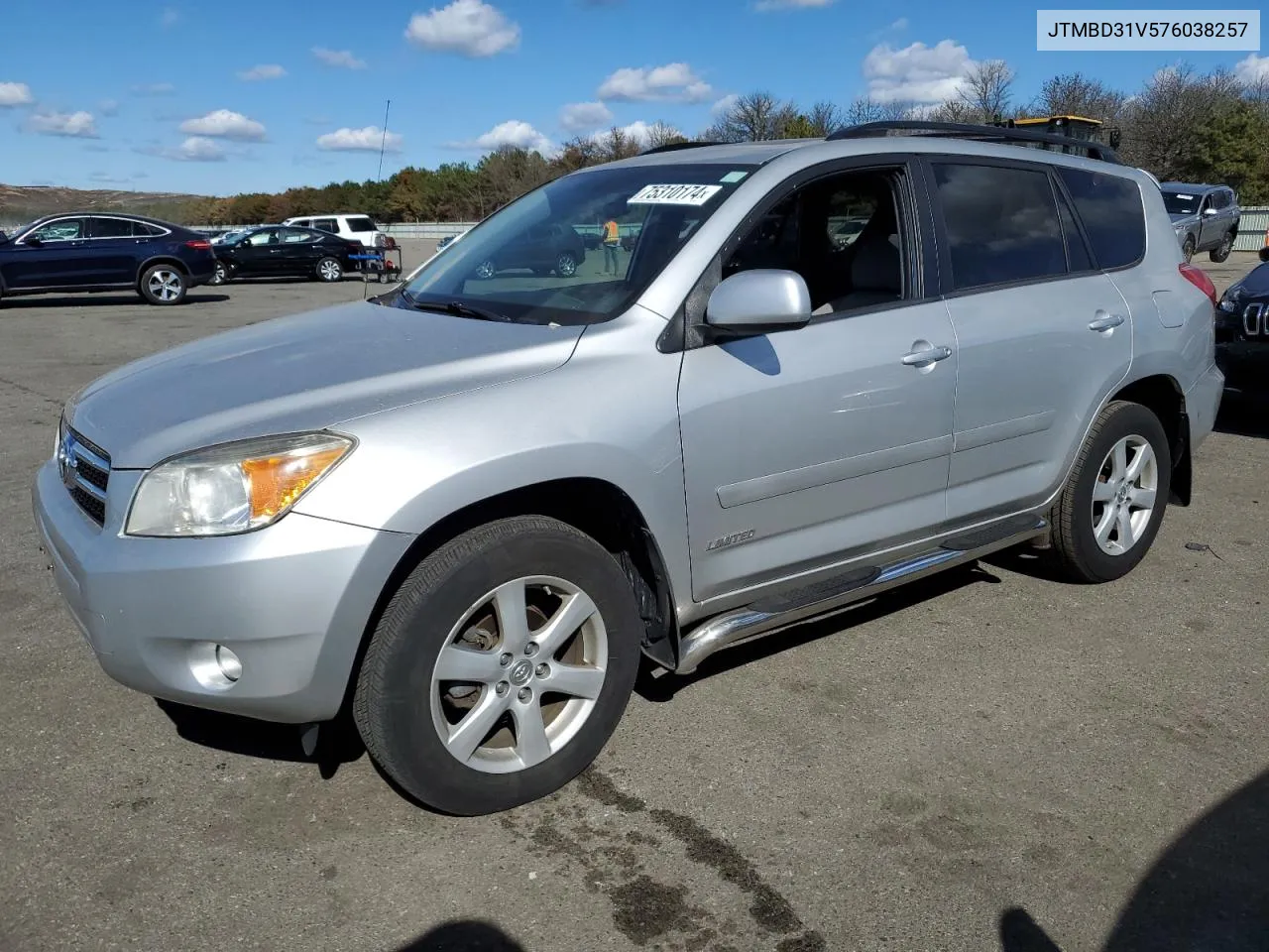 2007 Toyota Rav4 Limited VIN: JTMBD31V576038257 Lot: 75310174