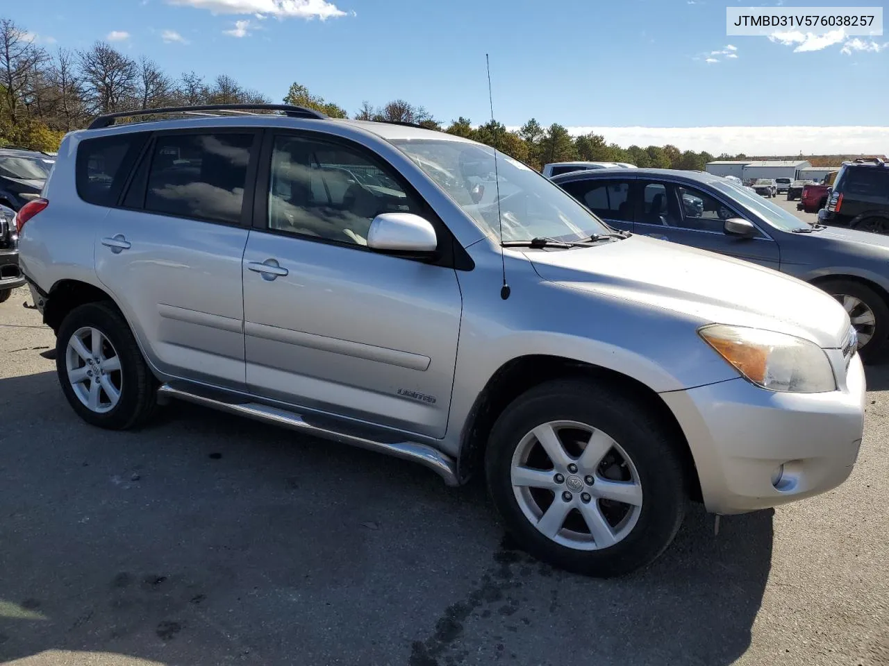 2007 Toyota Rav4 Limited VIN: JTMBD31V576038257 Lot: 75310174