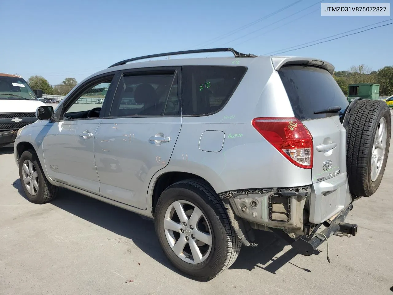 2007 Toyota Rav4 Limited VIN: JTMZD31V875072827 Lot: 75519624