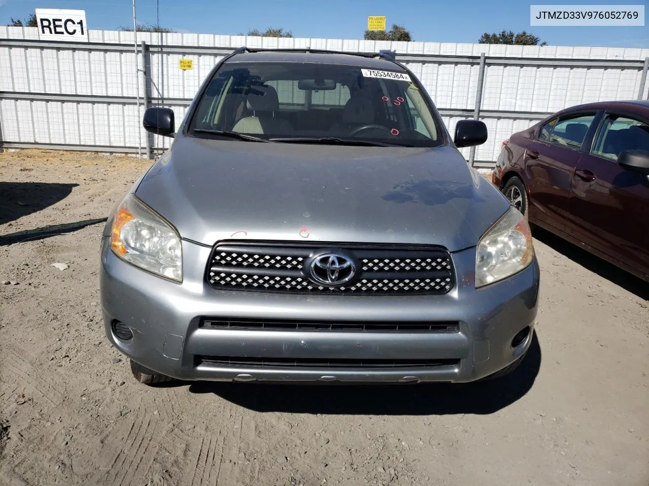 2007 Toyota Rav4 VIN: JTMZD33V976052769 Lot: 75534584