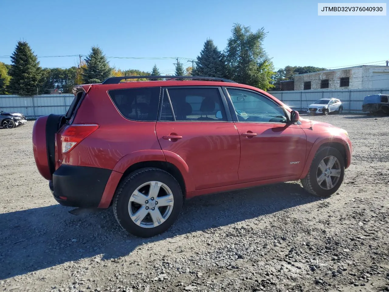 2007 Toyota Rav4 Sport VIN: JTMBD32V376040930 Lot: 75535054