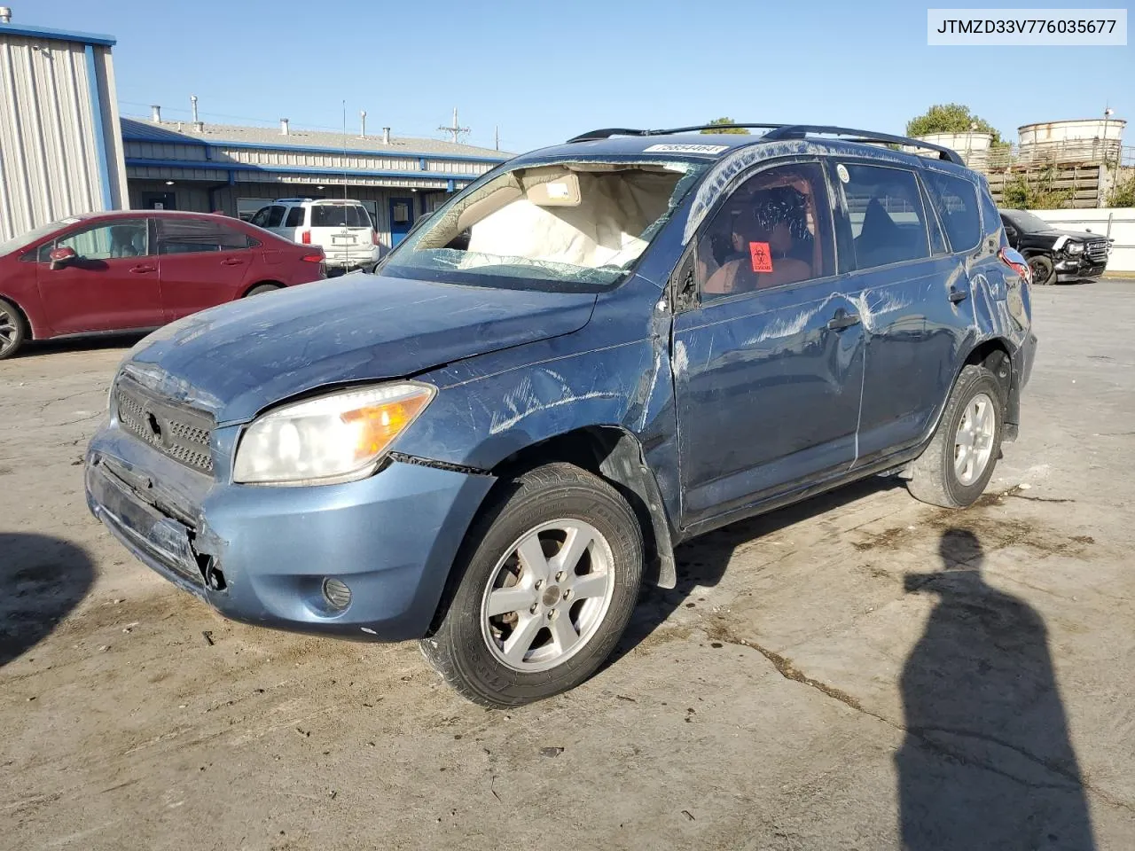 2007 Toyota Rav4 VIN: JTMZD33V776035677 Lot: 75854464