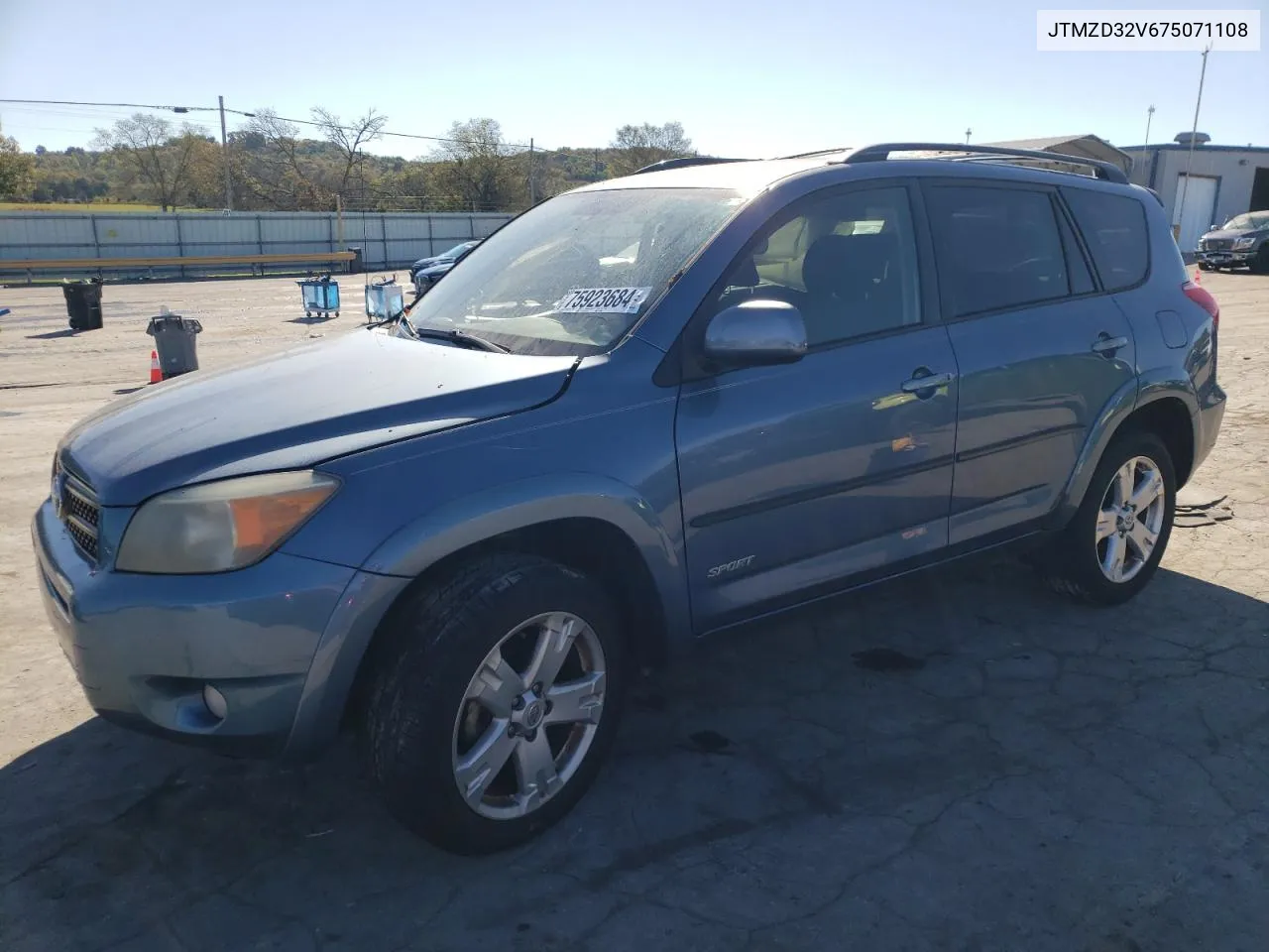 2007 Toyota Rav4 Sport VIN: JTMZD32V675071108 Lot: 75923684