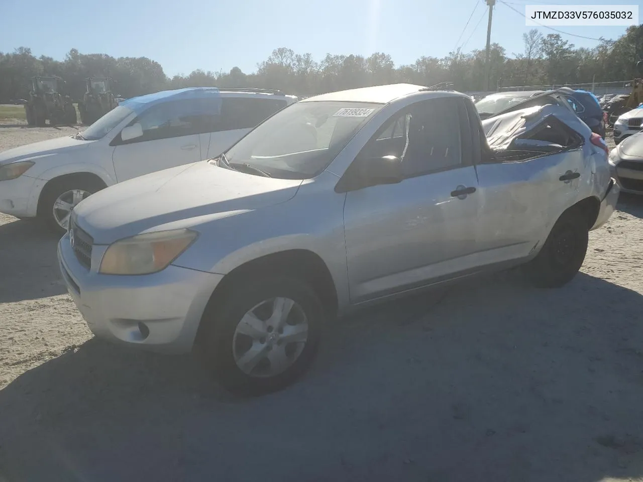 2007 Toyota Rav4 VIN: JTMZD33V576035032 Lot: 76199324