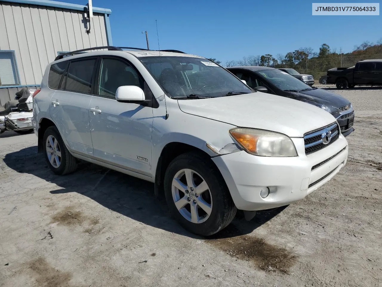 2007 Toyota Rav4 Limited VIN: JTMBD31V775064333 Lot: 76324914