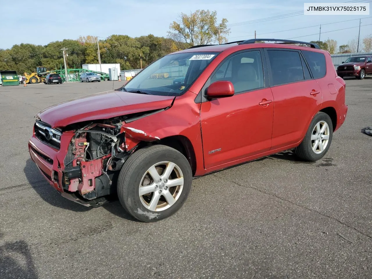 JTMBK31VX75025175 2007 Toyota Rav4 Limited