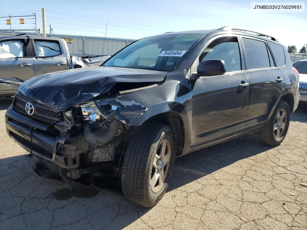 2007 Toyota Rav4 VIN: JTMBD33V276029951 Lot: 76405454