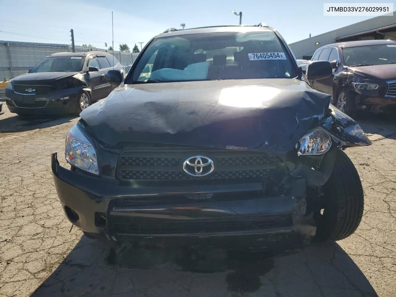 2007 Toyota Rav4 VIN: JTMBD33V276029951 Lot: 76405454