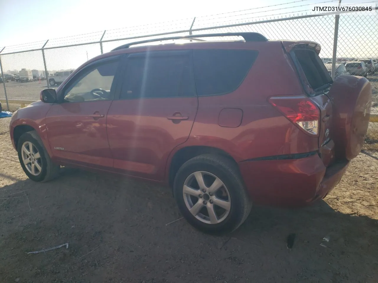 2007 Toyota Rav4 Limited VIN: JTMZD31V676030845 Lot: 76485924