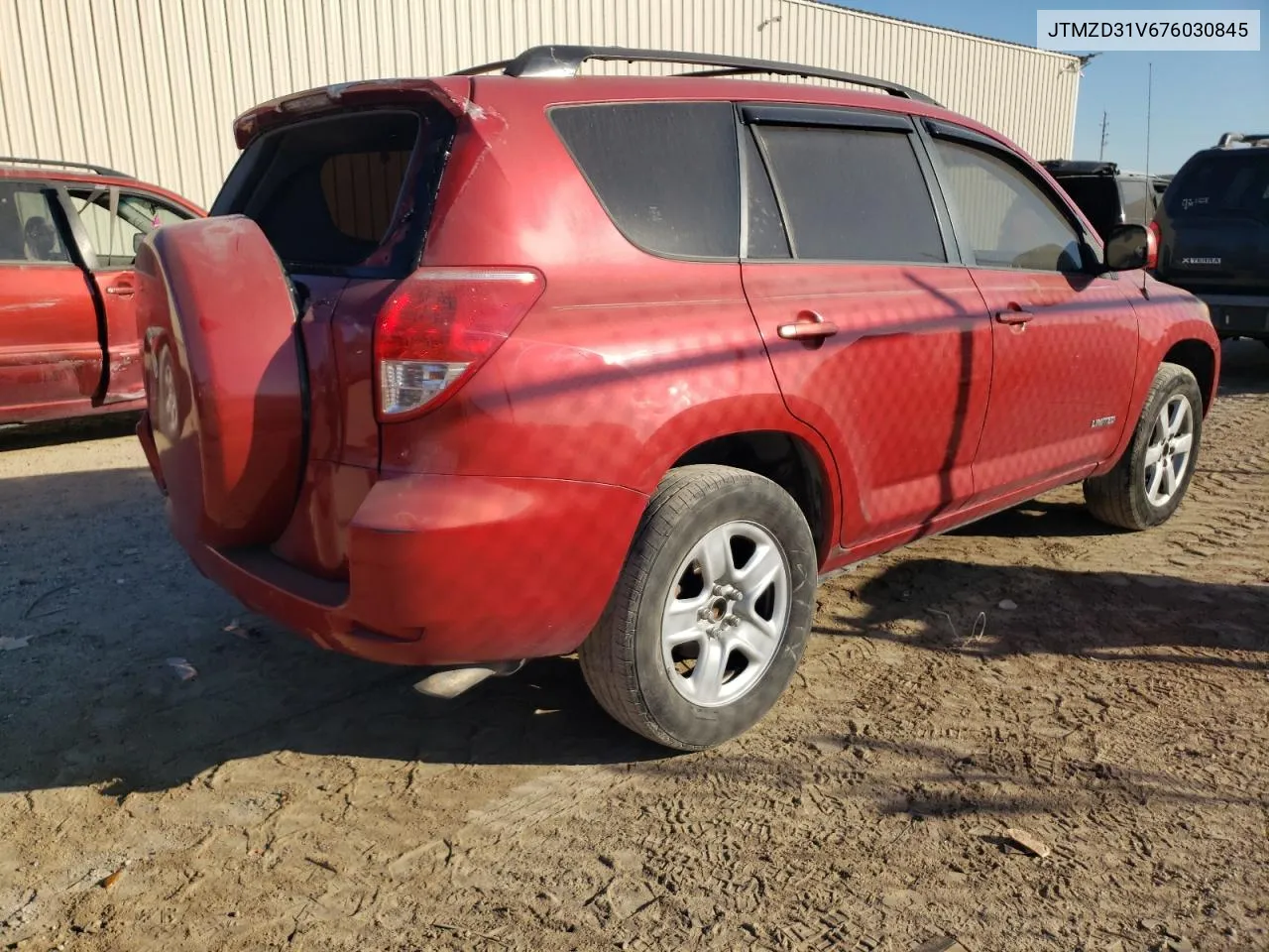 JTMZD31V676030845 2007 Toyota Rav4 Limited