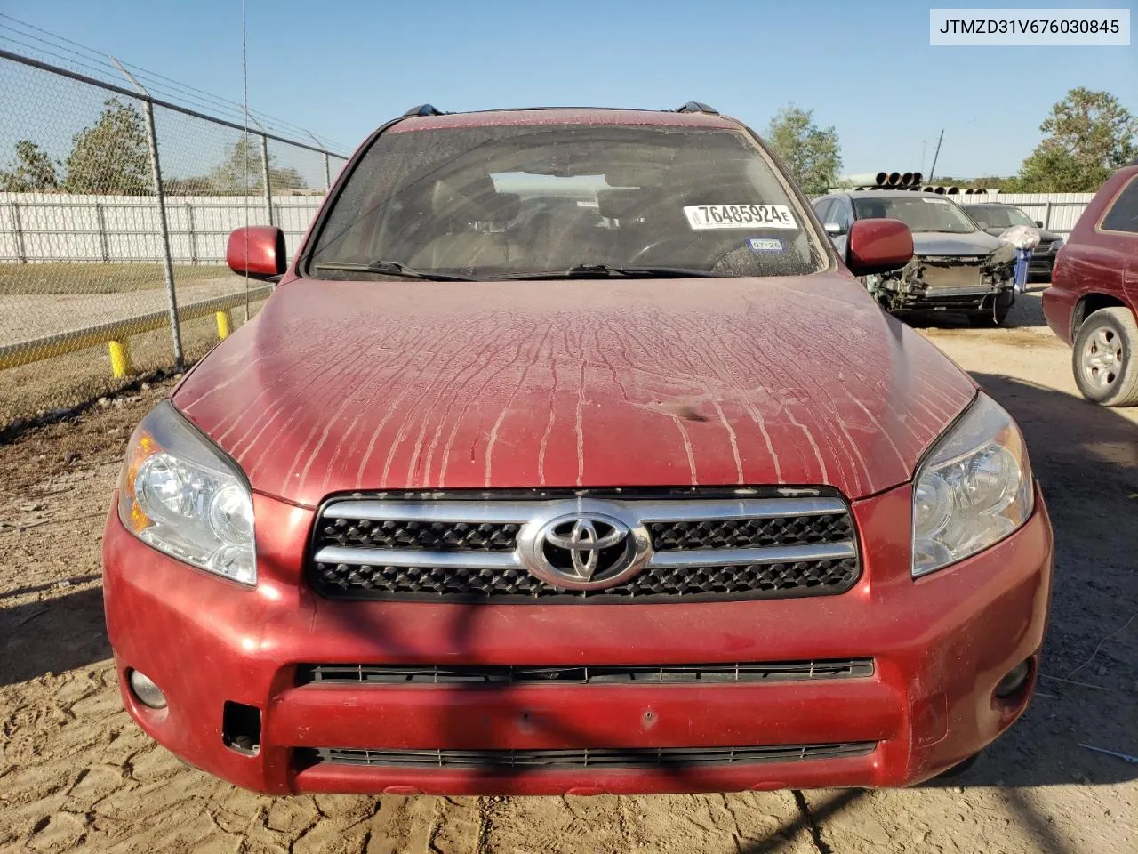 2007 Toyota Rav4 Limited VIN: JTMZD31V676030845 Lot: 76485924