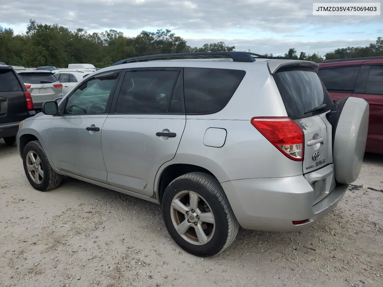 2007 Toyota Rav4 VIN: JTMZD35V475069403 Lot: 76554604