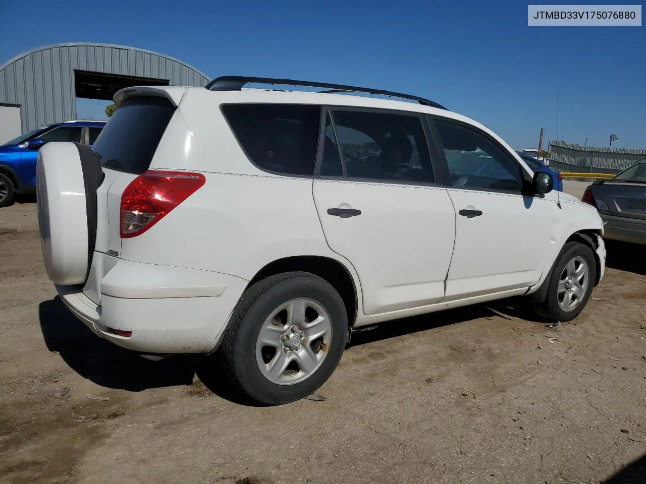 2007 Toyota Rav4 VIN: JTMBD33V175076880 Lot: 76796264