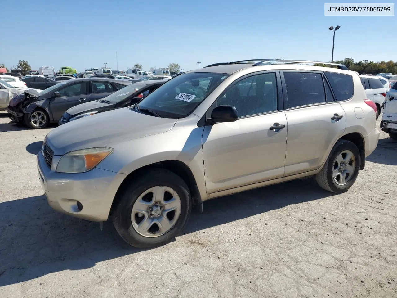 2007 Toyota Rav4 VIN: JTMBD33V775065799 Lot: 76819264