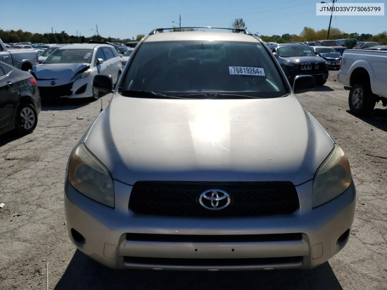 2007 Toyota Rav4 VIN: JTMBD33V775065799 Lot: 76819264