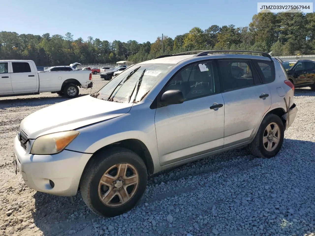 2007 Toyota Rav4 VIN: JTMZD33V275067944 Lot: 76828644