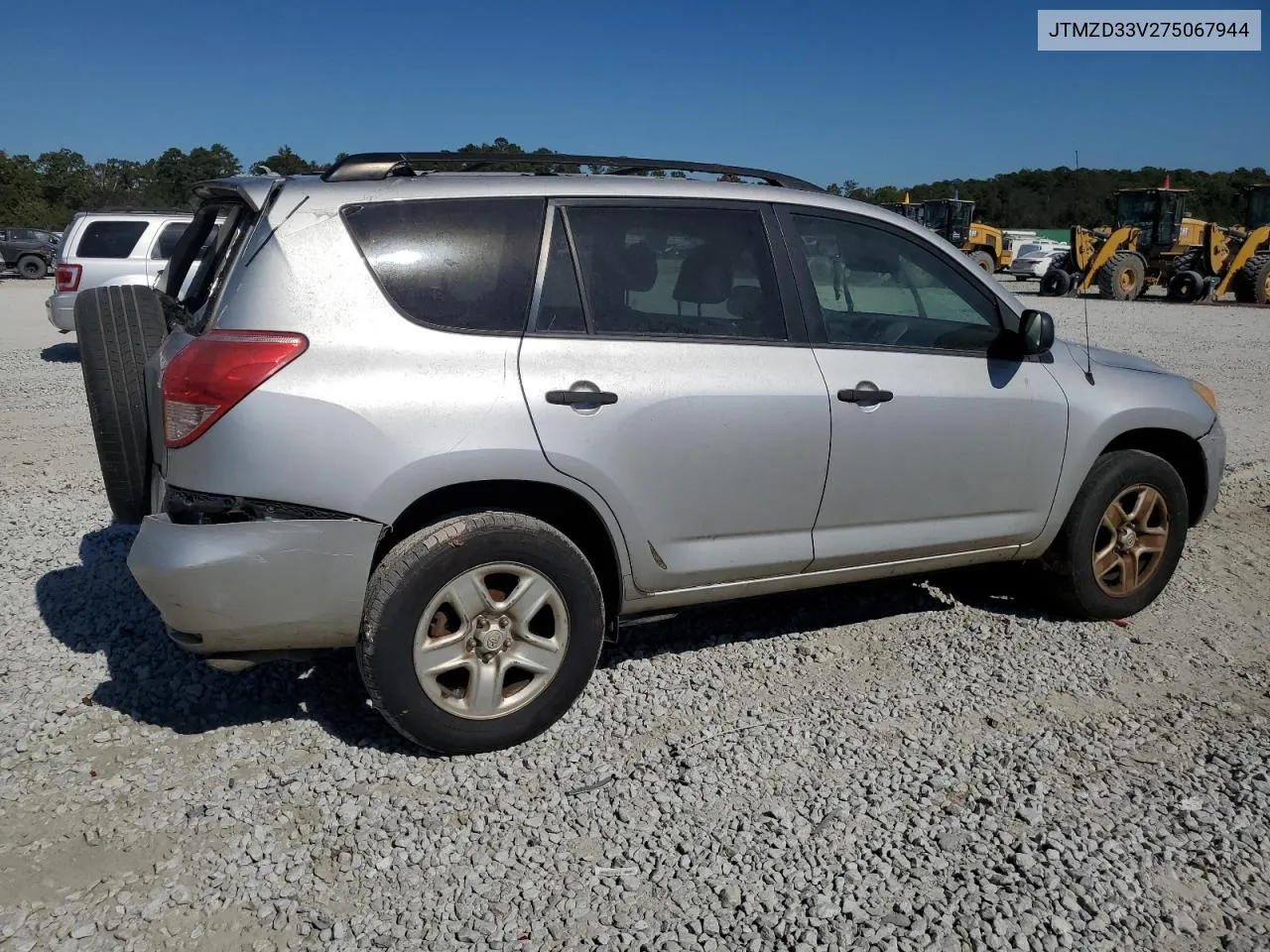 2007 Toyota Rav4 VIN: JTMZD33V275067944 Lot: 76828644