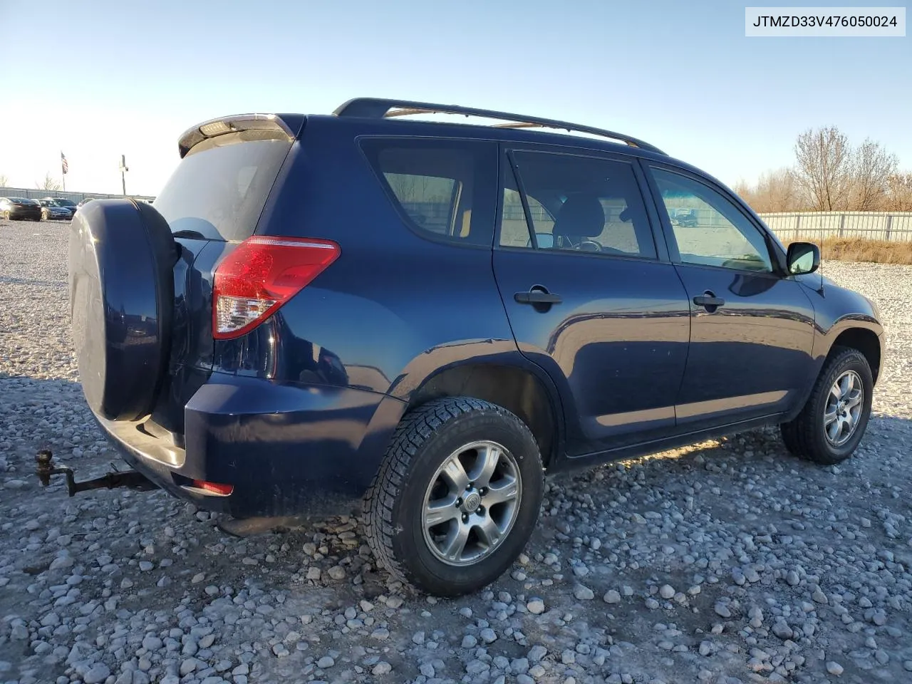 2007 Toyota Rav4 VIN: JTMZD33V476050024 Lot: 77048144